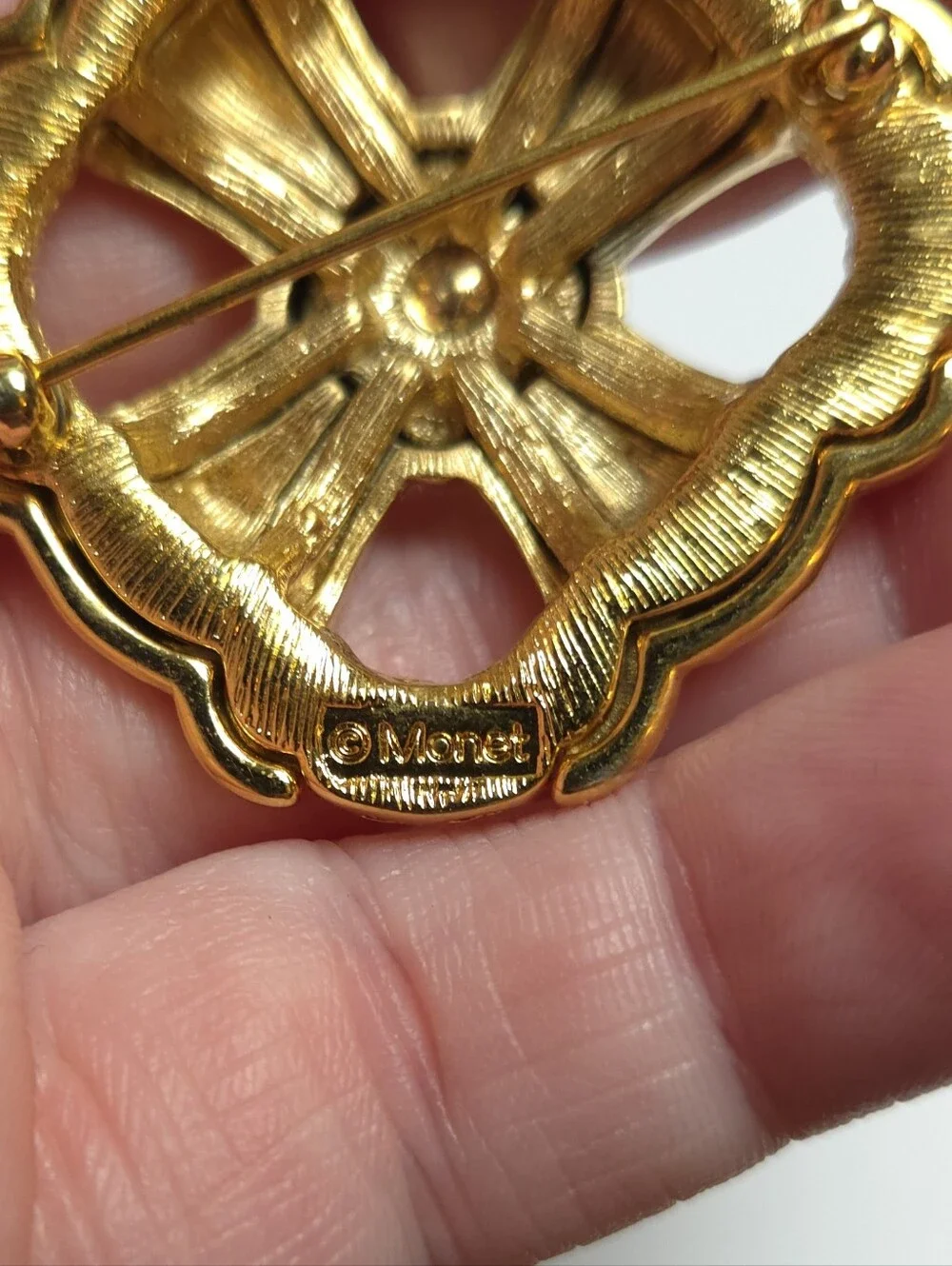 Monet vintage gold
